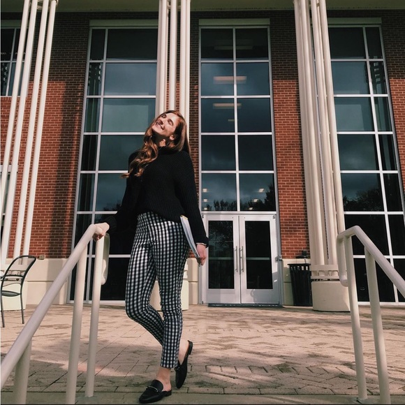 Target checkered trousers size 2, fit like a 4! - Picture 2 of 4